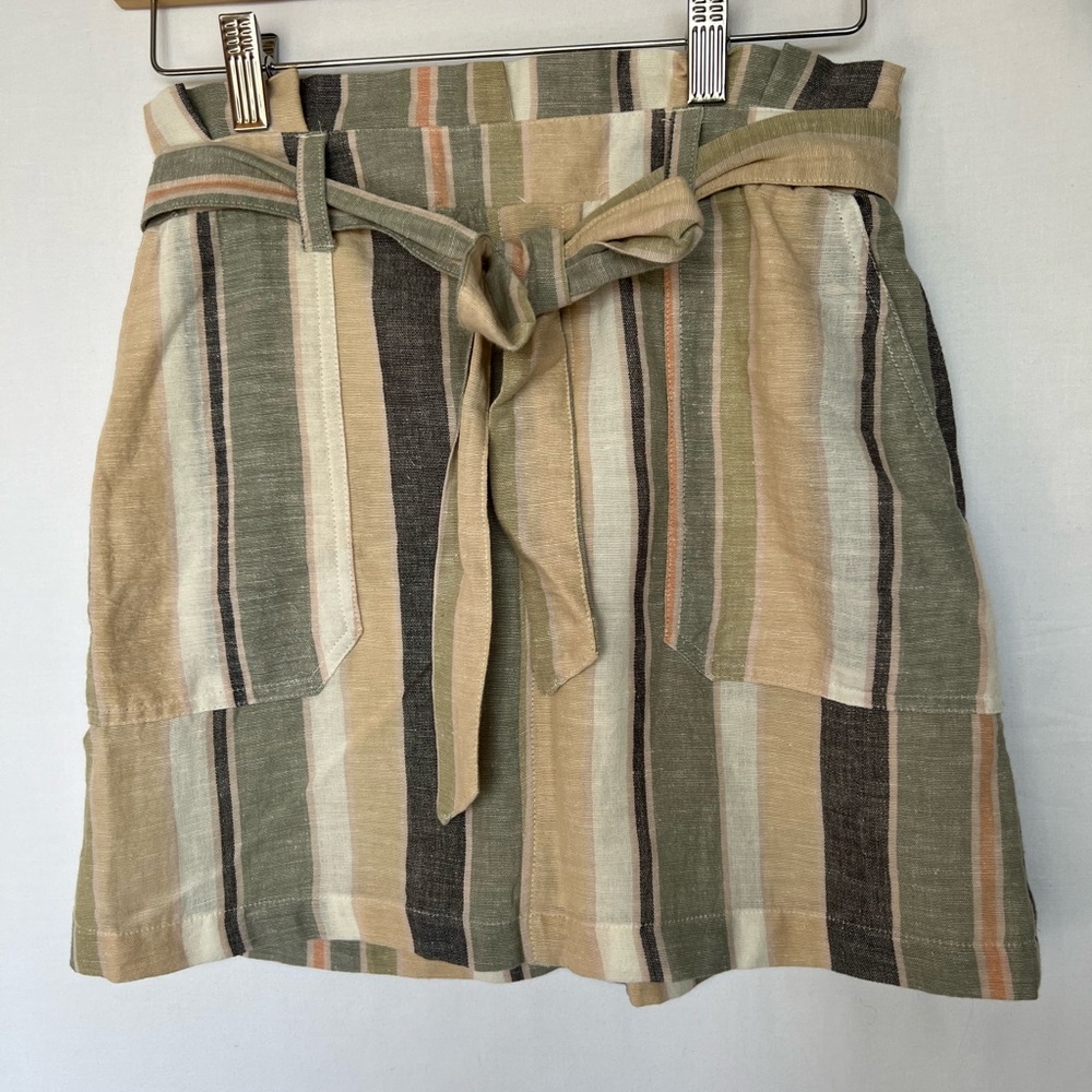 American Eagle Skirt Size XS Linen/cotton Blend